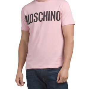 Moschino Light Pink Short Sleeve Tee